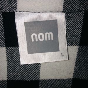 Nom Black & White Plaid